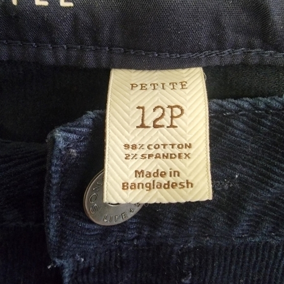 Sonoma Straight Leg Corduroy - Picture 3 of 4